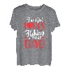 Dieses Mädchen liebt es, mit ihrem Vater zu angeln T-Shirt