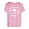 Lustiges T-Shirt mit der Aufschrift  Ich bin sein größter Fang  T-Shirt