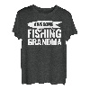 Angeln, Angler, Großmutter, Fischer, Oma, Mutter, Fisch T-Shirt