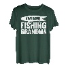 Angeln, Angler, Großmutter, Fischer, Oma, Mutter, Fisch T-Shirt