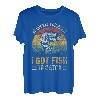 Herren Of Course I Cumfast I Got Fish To Catch Men Funny Fishing T-Shirt