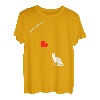 Lustiges Katzenspielzeug Angeln Herz Kitty Liebhaber Valentinstag T-Shirt