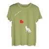 Lustiges Katzenspielzeug Angeln Herz Kitty Liebhaber Valentinstag T-Shirt