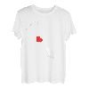 Lustiges Katzenspielzeug Angeln Herz Kitty Liebhaber Valentinstag T-Shirt