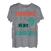 Angeln ist mein Ausdauer-Fischliebhaber-Wasser T-Shirt