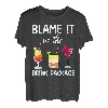 Blame It On The Drink Package Funny Cruise Boat Ship Water T-Shirt