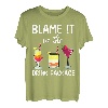 Blame It On The Drink Package Funny Cruise Boat Ship Water T-Shirt