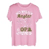 Herren Bester Opa Angeln Angler Anglerfan Fischer Fischen T-Shirt