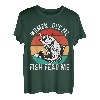 Lustiges Barsch-Angel-Outfit für Damen, Love Me Fish Fear Me T-Shirt