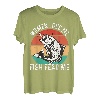 Lustiges Barsch-Angel-Outfit für Damen, Love Me Fish Fear Me T-Shirt