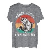 Lustiges Barsch-Angel-Outfit für Damen, Love Me Fish Fear Me T-Shirt