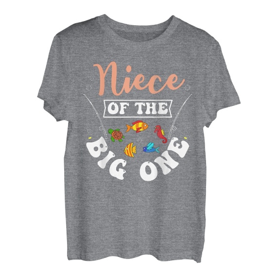 Niece Of The Big One Angeln, Geburtstagsparty T-Shirt