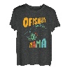 Ofishally Die beste Mama Fisherwoman Süße Mama beim Angeln T-Shirt