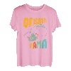 Ofishally Die beste Mama Fisherwoman Süße Mama beim Angeln T-Shirt