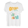Ofishally Die beste Mama Fisherwoman Süße Mama beim Angeln T-Shirt