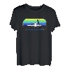 Herren Kajak Angeln Fischer Yak Angler T-Shirt