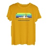 Herren Kajak Angeln Fischer Yak Angler T-Shirt