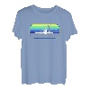 Herren Kajak Angeln Fischer Yak Angler T-Shirt