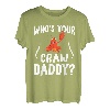 Who's Your Craw Daddy Crawfish Boil Funny Cajun Men T-Shirt