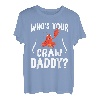 Who's Your Craw Daddy Crawfish Boil Funny Cajun Men T-Shirt