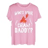 Who's Your Craw Daddy Crawfish Boil Funny Cajun Men T-Shirt