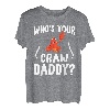 Who's Your Craw Daddy Crawfish Boil Funny Cajun Men T-Shirt