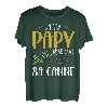 Geschenk für Papy Angler, Humor, personalisiertes Angelzubehör T-Shirt