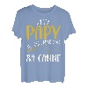 Geschenk für Papy Angler, Humor, personalisiertes Angelzubehör T-Shirt
