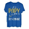 Geschenk für Papy Angler, Humor, personalisiertes Angelzubehör T-Shirt
