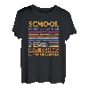 Schule ist wichtig, aber Angeln ist wichtig, Vintage T-Shirt