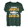 Coole Jungs gehen Angeln T-Shirt