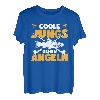 Coole Jungs gehen Angeln T-Shirt