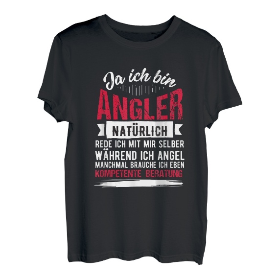 Geschenk für Angler, Lustiges Angel T-Shirt