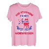 Herren Ich Muss Nach Norwegen, Hochseeangeln Nordkap Angeln T-Shirt