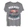 Segler Kapitän Skipper Mein Boot Meine Regeln T-Shirt