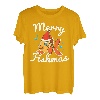 Merry Fishmas Weihnachts-T-Shirt, Weihnachtsmann-Fisch T-Shirt