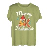 Merry Fishmas Weihnachts-T-Shirt, Weihnachtsmann-Fisch T-Shirt