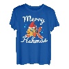 Merry Fishmas Weihnachts-T-Shirt, Weihnachtsmann-Fisch T-Shirt