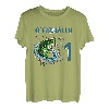 O-Fishally 1 Year Old Fisherman 1. Geburtstag Angeln T-Shirt