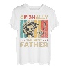 Vatertagsgeschenk Lustiges Angeln Ofishally The Best Father T-Shirt