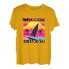 Half Moon Bay Retro 80er Jahre Stil Souvenir Strand T-Shirt
