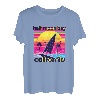 Half Moon Bay Retro 80er Jahre Stil Souvenir Strand T-Shirt
