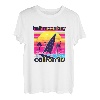 Half Moon Bay Retro 80er Jahre Stil Souvenir Strand T-Shirt