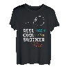 Reel Cool Brother Fishing Fisherman Lustiger Knebel, Vintage/Retro T-Shirt