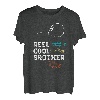 Reel Cool Brother Fishing Fisherman Lustiger Knebel, Vintage/Retro T-Shirt