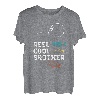 Reel Cool Brother Fishing Fisherman Lustiger Knebel, Vintage/Retro T-Shirt