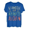 Lustiger personalisierter Name Shirt Kings Are Named Aidan T-Shirt