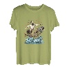 Angeln Fischer Reiten Karpfenfisch Kawaii T-Shirt