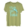 I Taste Like Tuna Lustiges Delphin T-Shirt T-Shirt