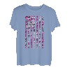 T-Shirt, Vintage-Flagge, Rosa T-Shirt